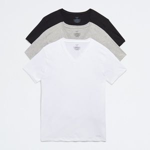 Calvin Klein Cotton Classic Fit V-Neck T-Shirt 3-pack (Size: L)